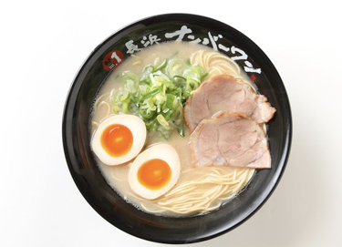 福岡　長浜ナンバーワン 祇園店のとんこつラーメンです